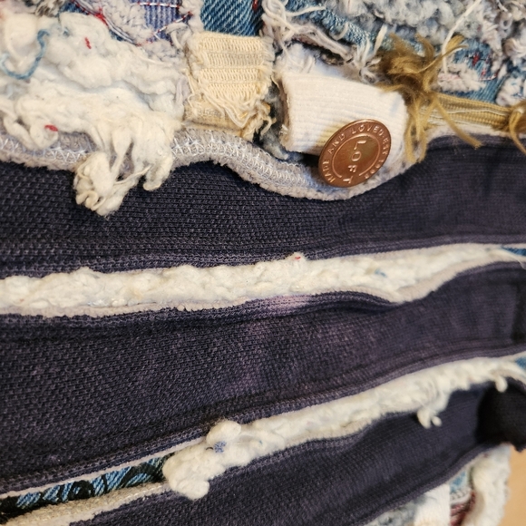 ARTIST UPCYCLED PATCHWORK STREETWEAR QUIXOTICA DENIM JEANS ONE-OF-A-KIND 32/33 - Picture 12 of 16